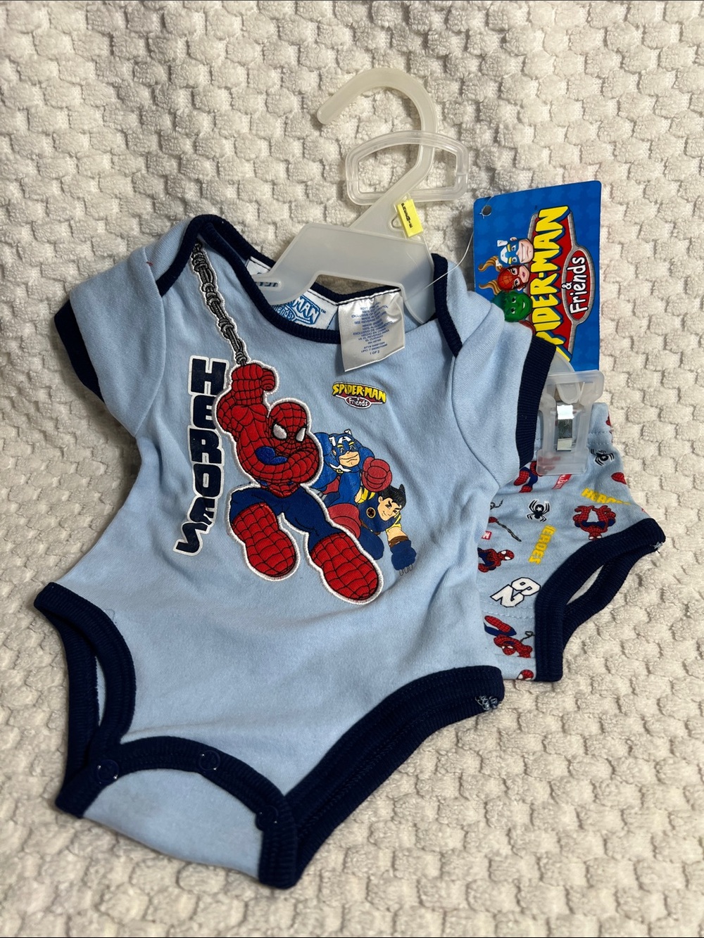 Spider-Man and Friends Preemie 2 piece set